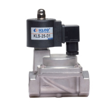 KLS series 2/2 way stainless steel steam water control solenoid valve 1 inch norgren solenoid valve DC24V